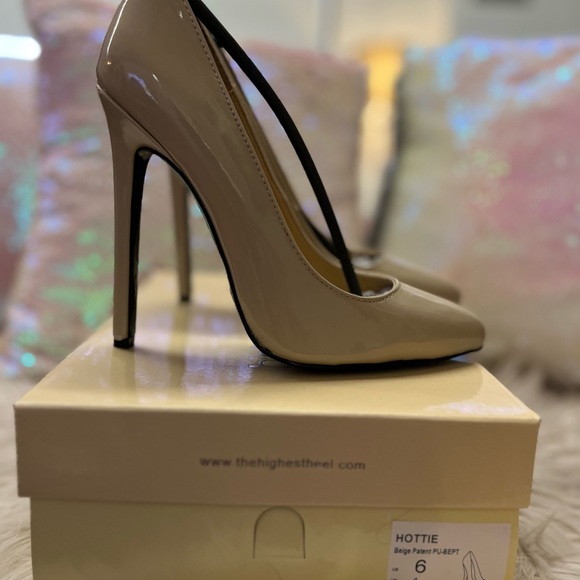 Beige Patent heels - Picture 6 of 7